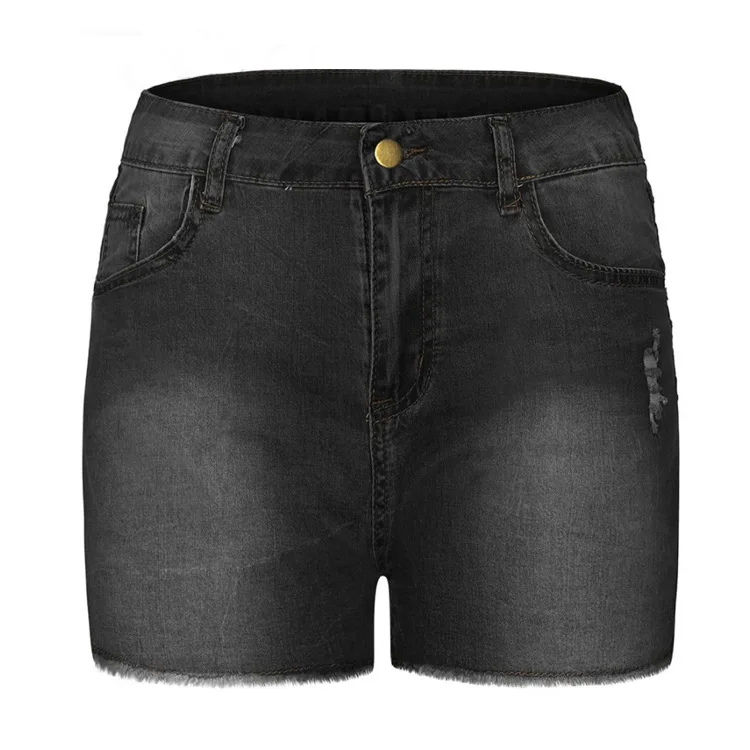 Sexy Hot Slim Denim Shorts Women Fashion Trendy All-match Solid Color Tight High Waist Short Jeans Lady Commuting Cowboy Outfits - Image 6