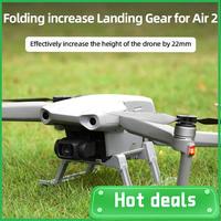 For Mavic Air 2 /Air 2S Drone Accessories Foldable Landing Gear Height Extender Long Leg Foot Protector Stand