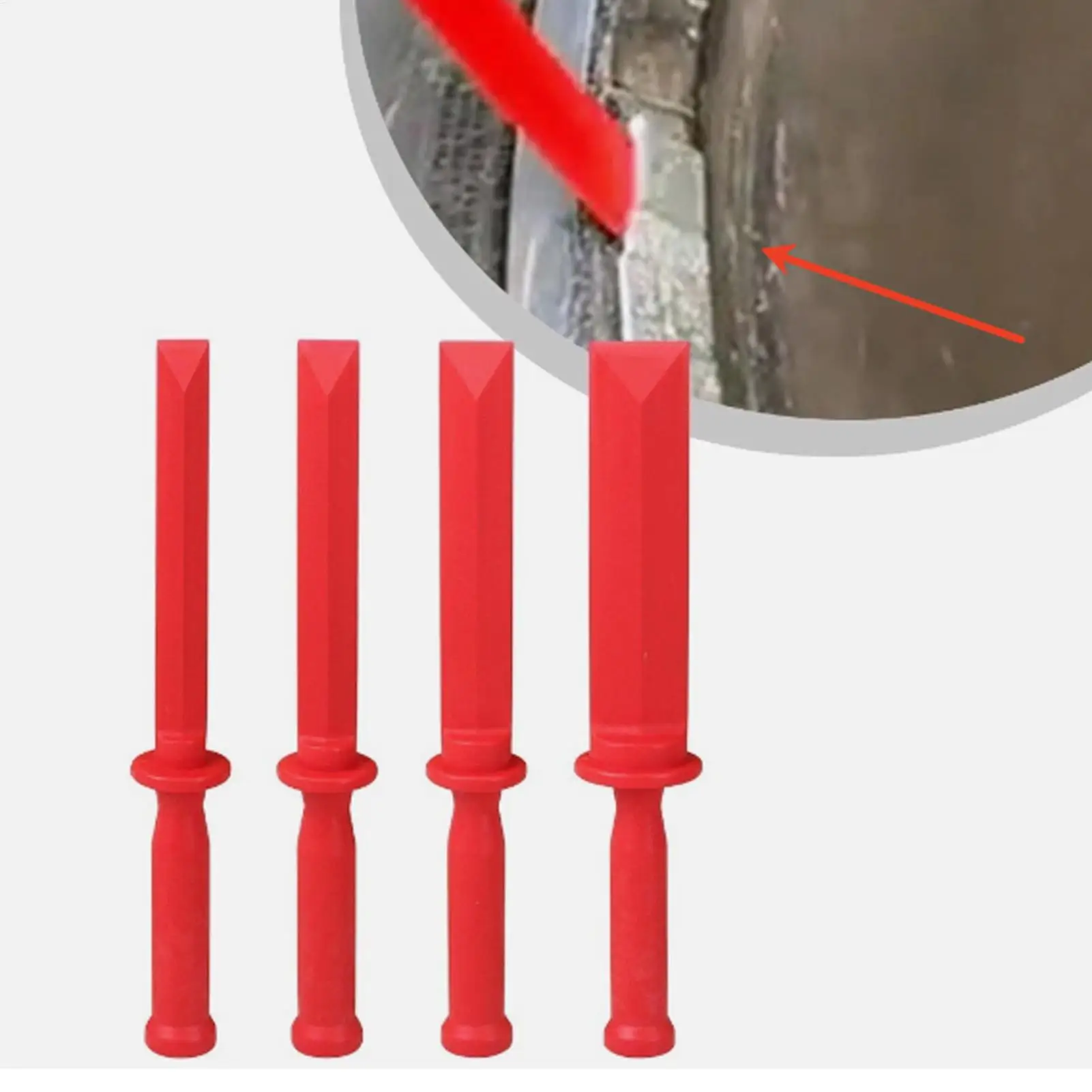Tire Adhesive Remover Tool Wheel Weight Removal Tool Rim Adhesive Cleaning Chisel Scraper Set for Commercial Home Garage