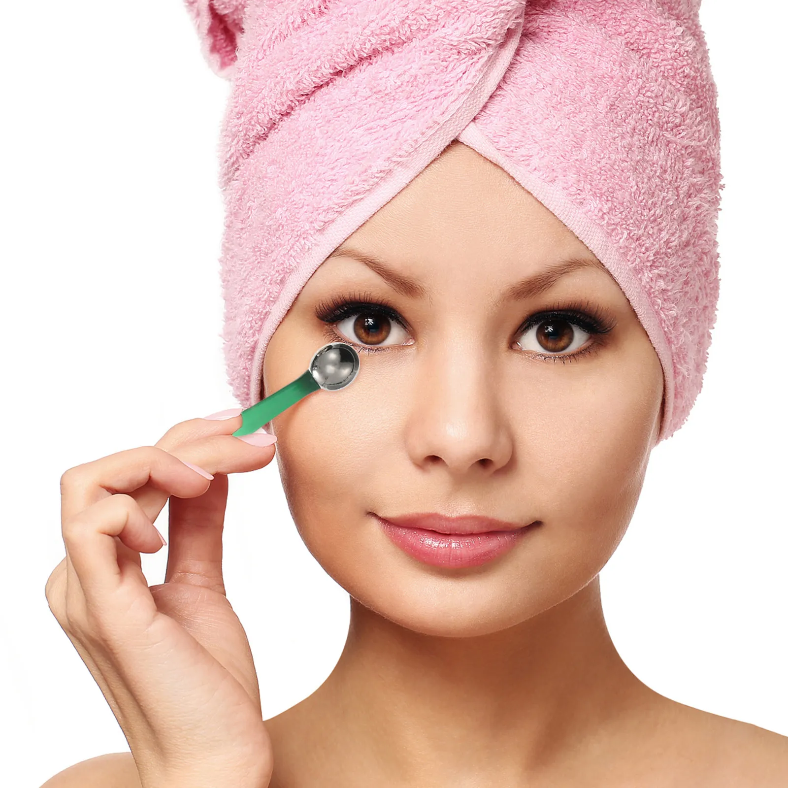 5pcs Eye Massager Mini Beauty Stick Eyecream Tool Portable Skincare Eye Cream Spoon Roller Applicator Reduces Dark Circles