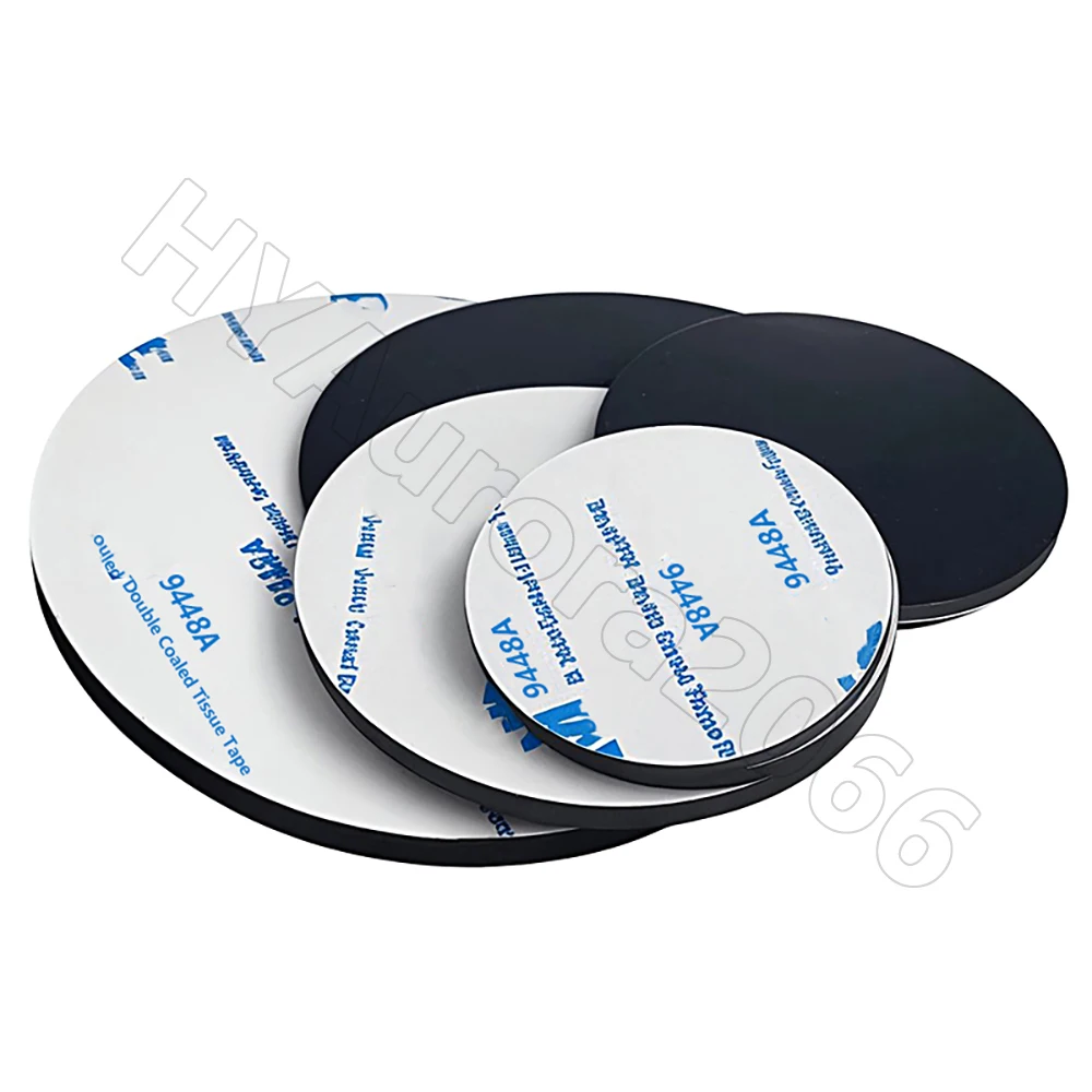 8PCS Round Non Slip Pads Self Adhesive Pad Silicone Rubber Laptop Furniture Mat Legs Stoppers Protects Valuables from Scratches