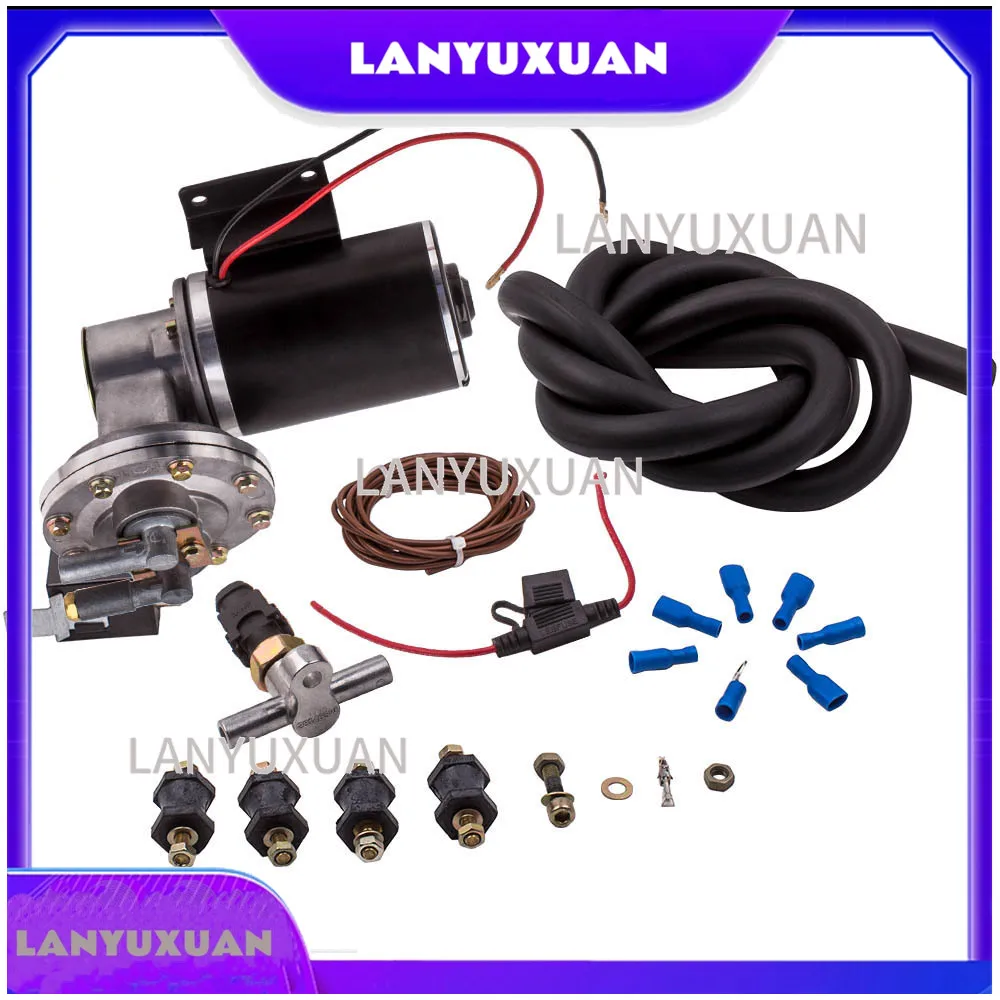 

2026 12 Volt Electrical Power Brake Booster Vacuum Pump w/Pressure Switch 18" to 22" Power Brake Booster Auxiliary Pump Assembly