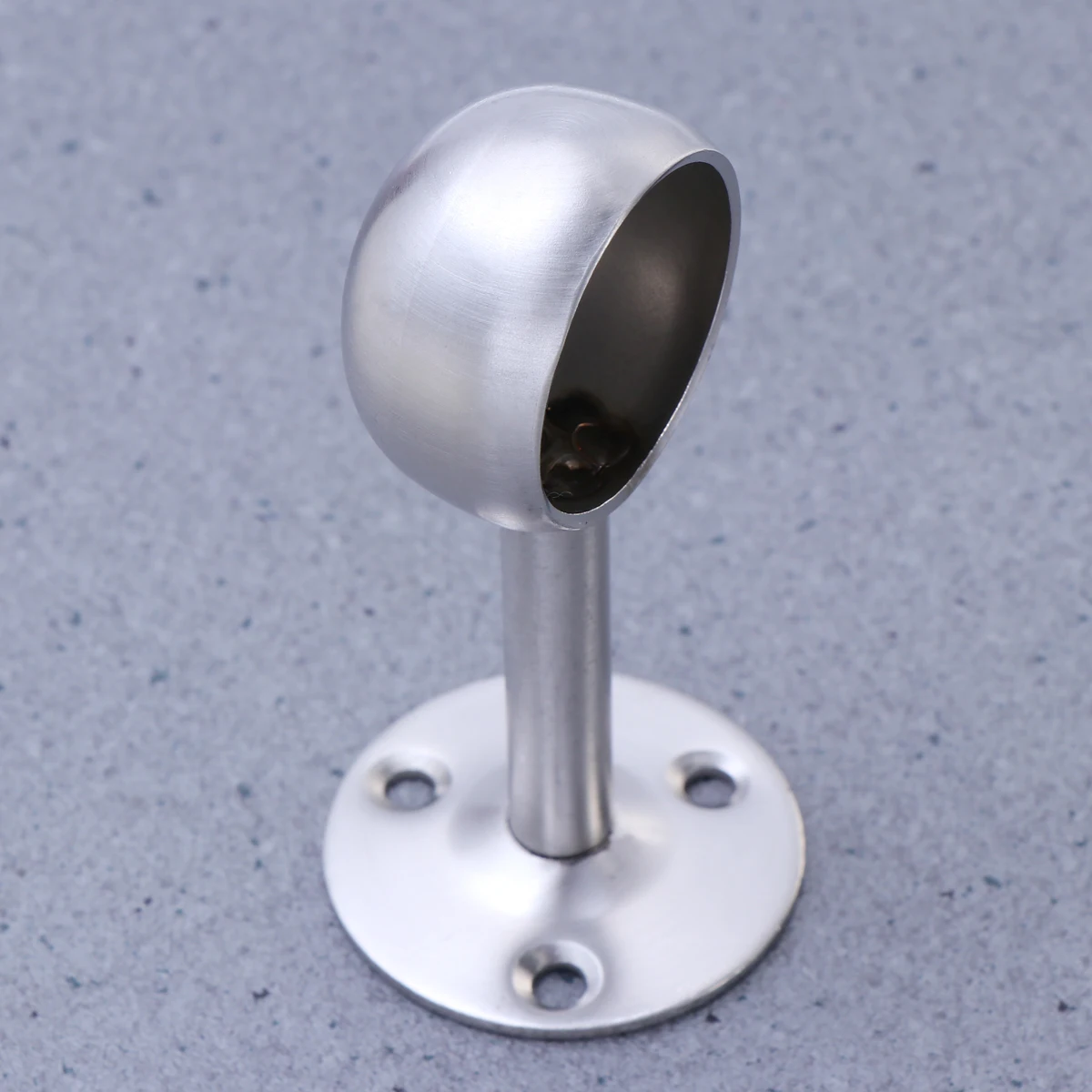 

2Pcs Stainless Steel Curtain Bracket Ceiling Mount for Drapery Rod Heavy Duty Wall No Divider Solution