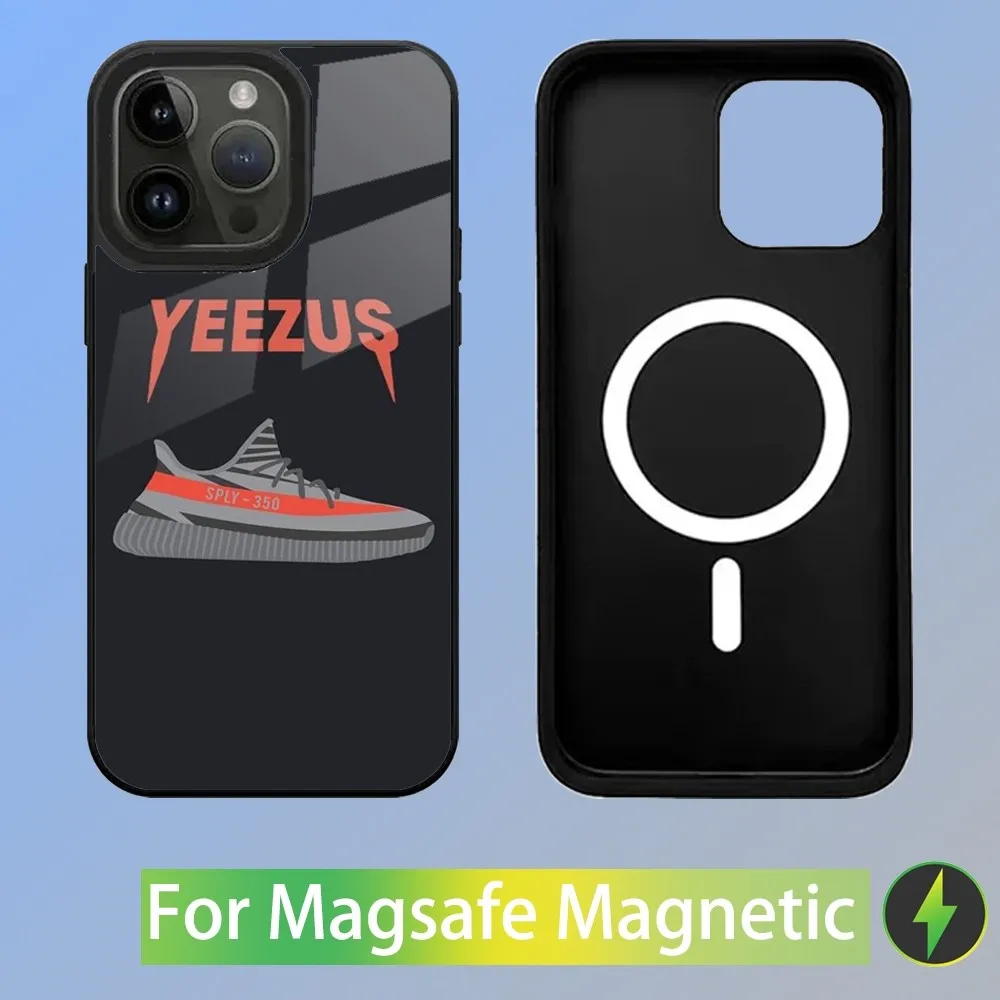 Y-Yeezy 350 Boost Phone Case For iPhone 15,14,13,12,11,Plus,Pro,Max Mini Magsafe Magnetic Wireless Charging