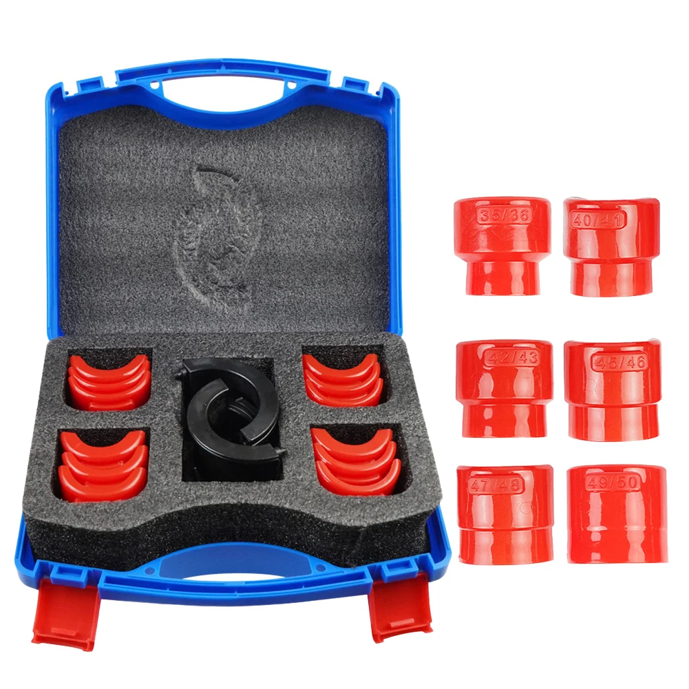 14 Piece Tool Set Fork Seal Replacement Kit Supports Conventional And Inverted Forks Oil Seal Installation Tool Set
