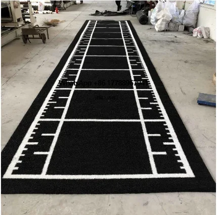 

JS 2*6M Customizable Logo Fairway Used 6 Chipping Driving Range Practice 3D Training Golf Putting Mat