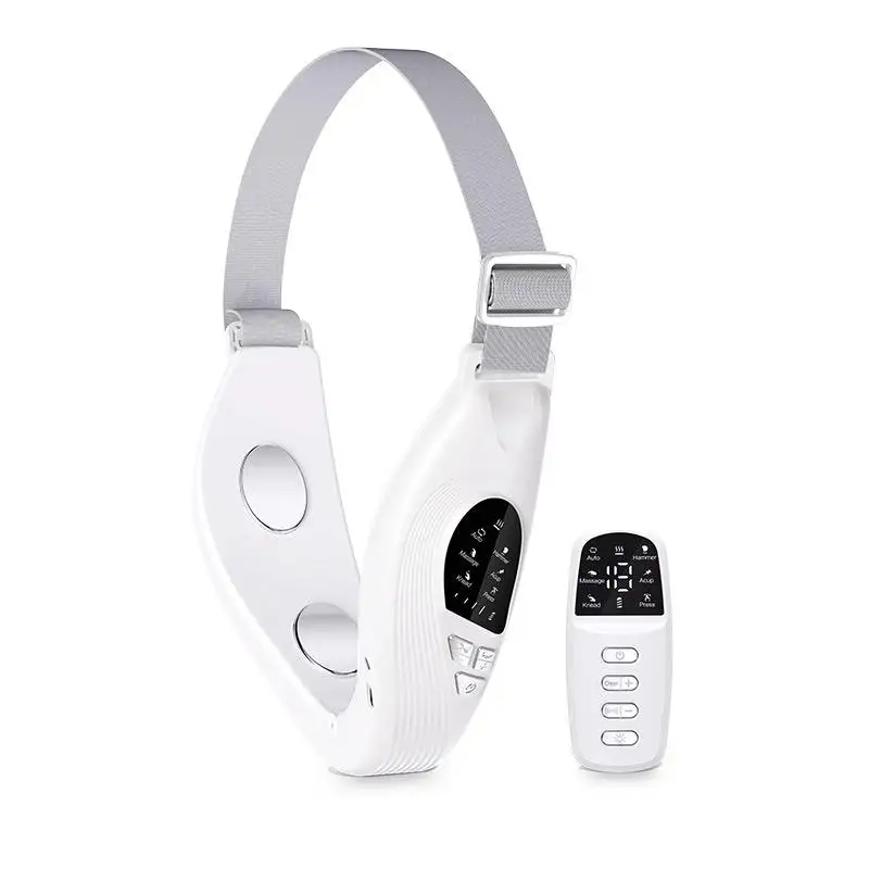 Wielofunkcyjny Elektryczny Przenośny Pilot Zdalnego Sterowania 6-w-1 Elektryczny Masażer V-Face Produkty do Masażu Narzędzia