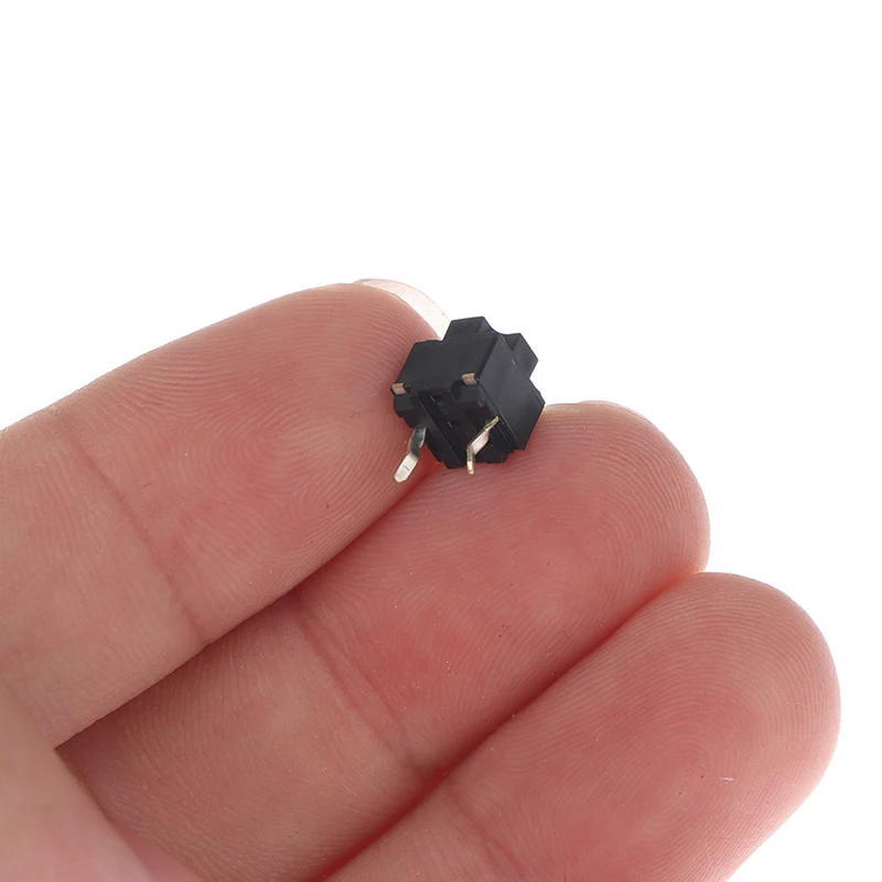 10Pcs Mouse Square Micro Switch Button EVQP0E07K Baolei Shark IE4.0 Black Spots 6x6x7.45