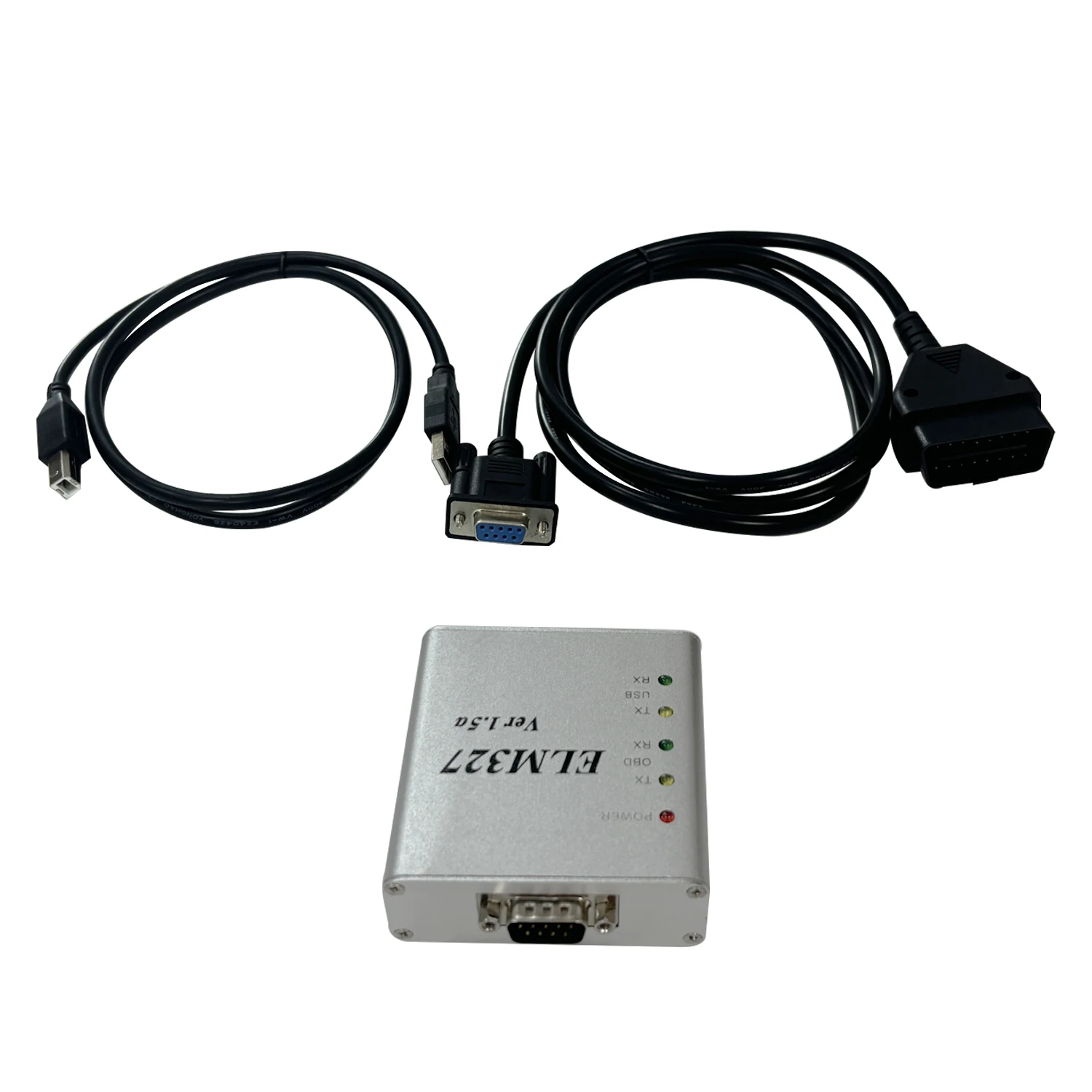 Good Quality ELM327 USB Ver1.5a with Original PIC18F2480 and FT232RL Chips OBD2 Scaner Tool, Compatible with DOS and Windows