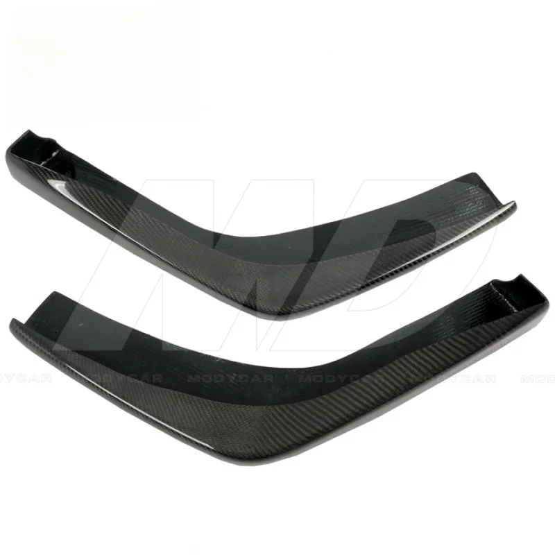 for  Mitsubishi Lancer Evolution Evo X 2008-2015 Volte Style Carbon Fiber Front Bumper Splitter
