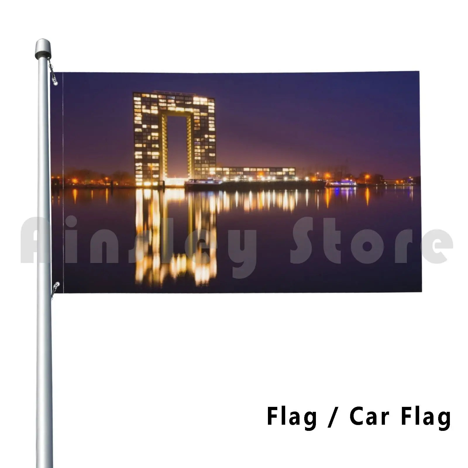 Groningen Netherlands Outdoor Decor Flag Car Flag Groningen Netherlands Holland Nederland Europe Dutch