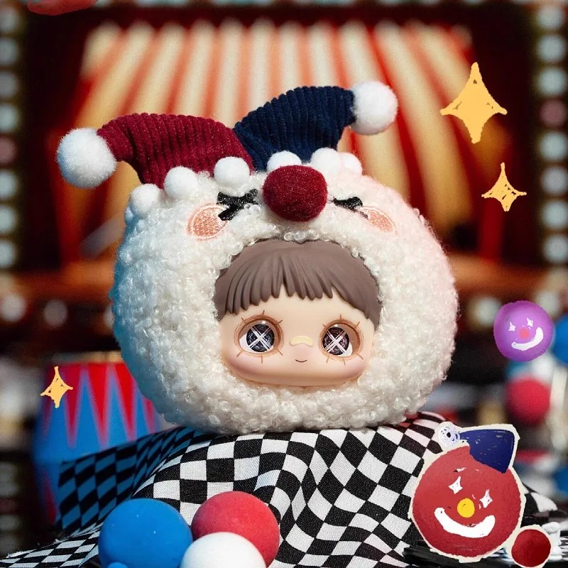 

Новинка в наличии, хит продаж, оригинальная Maymei Crazy Circus, слепая коробка, милая плюшевая подвеска, кукла для девочек, подарок-сюрприз, украшение для сумки, игрушки