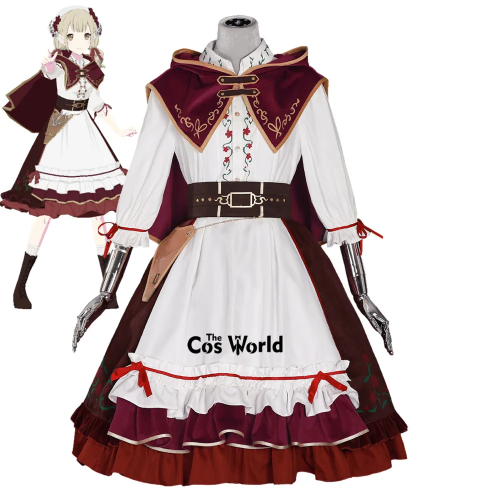 

Project Sekai Colorful Stage Feat Azusawa Kohane Little Red Riding Hood's Going-Out Dress Outfits Anime Cosplay Costumes