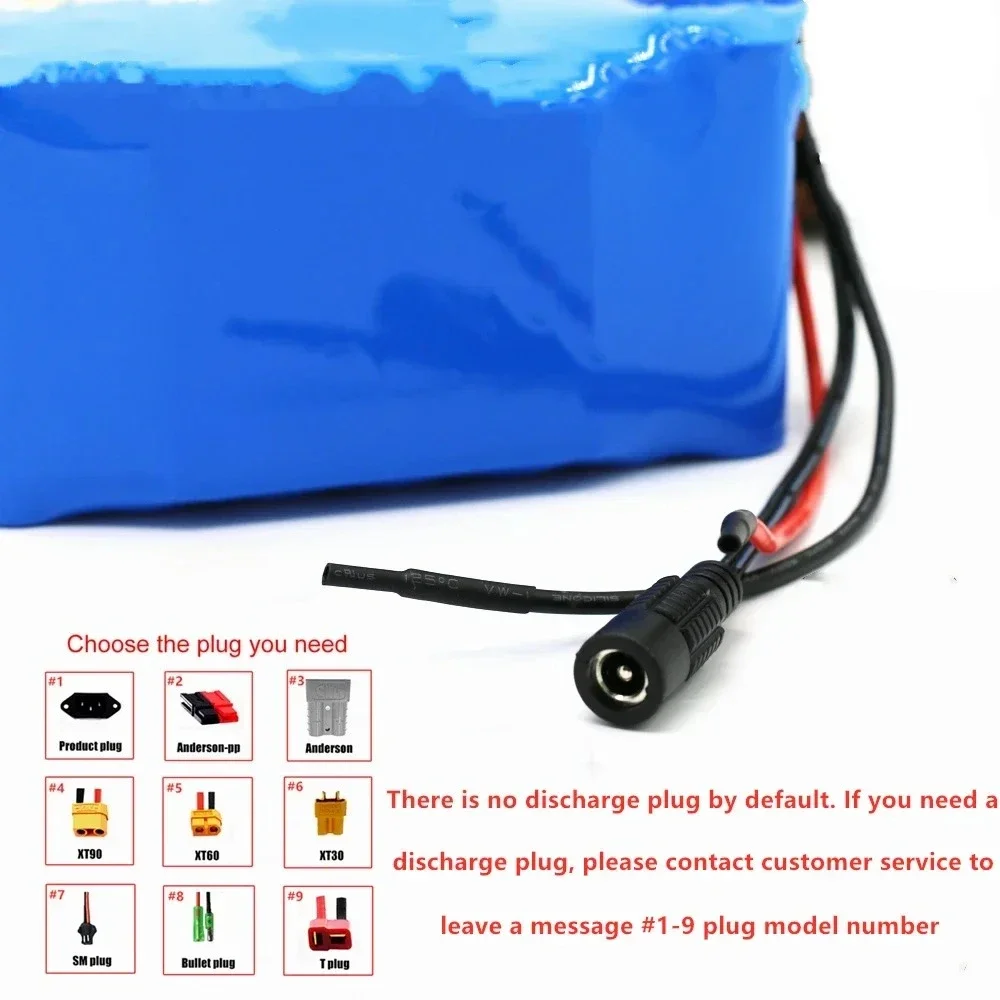 

24V Lithium Battery 7S3P 10Ah 250W 29.4V 10000mAh 18650 Cells with BMS for Electric Vehicle EV Golf Cart.