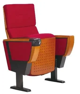 

-Commercial Furniture Fabric Durable Cinema Theater Chair With Writing Panel