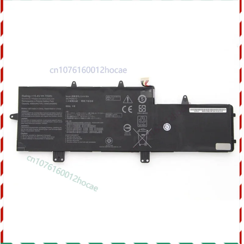 

Аккумулятор для ноутбука ASUS C41N1804 ZenBook Pro 14 UX450FDX UX480FD 15,4 В 70 Вт
