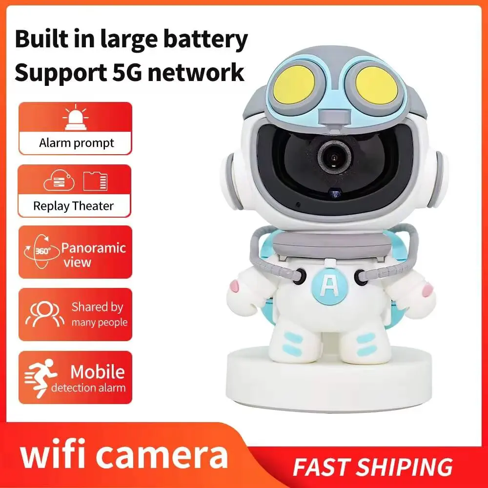 2MP1080P Yoosee APP Robot Surveillance Camera Halloween Christmas gift Novelty Robot WiFi IP Camera Robot Man CCTV Baby Monitor