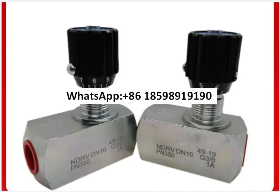 

Check throttle valve DN8 G1/4 PN350 1A 18