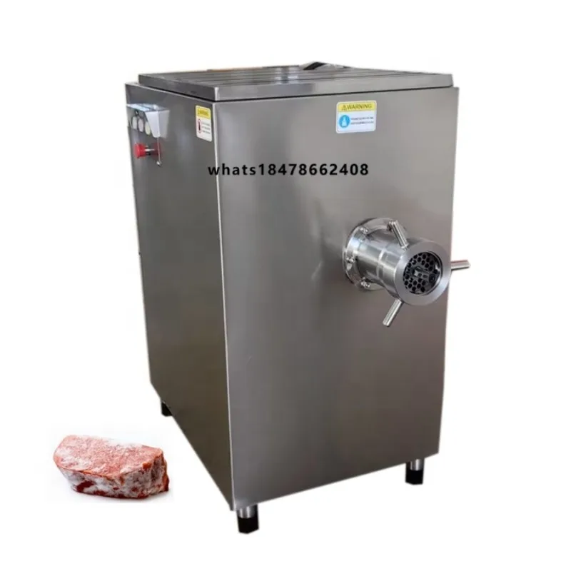 Industrial Commercial Automatic Frozen Meat Mincer Machine Frozen Meat Block Grinder Meat Machine