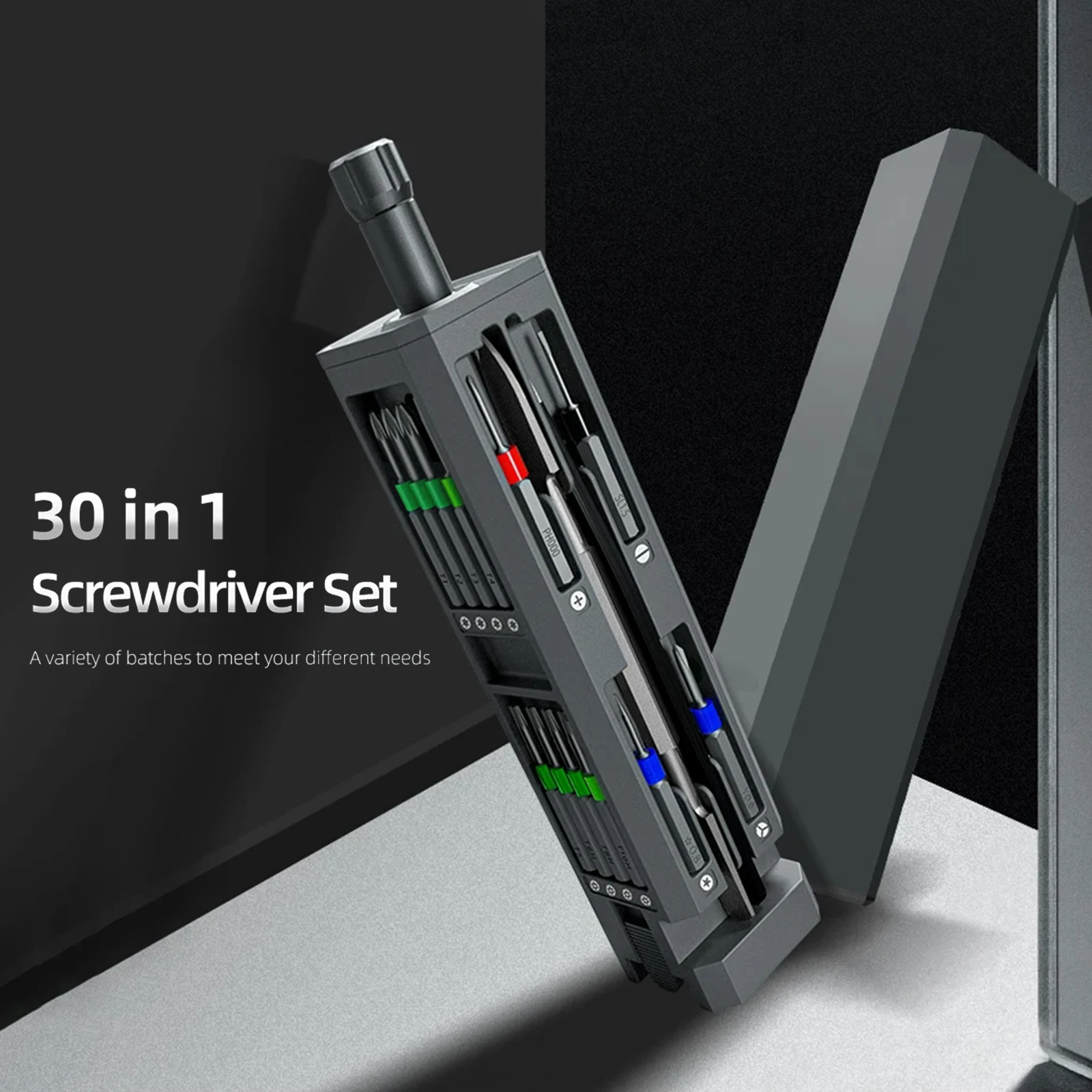 

Мини-набор прецизионных отверток 30 в 1, магнитная отвертка, отвертка для ПК, часов, телефона, набор инструментов для ремонта электроники