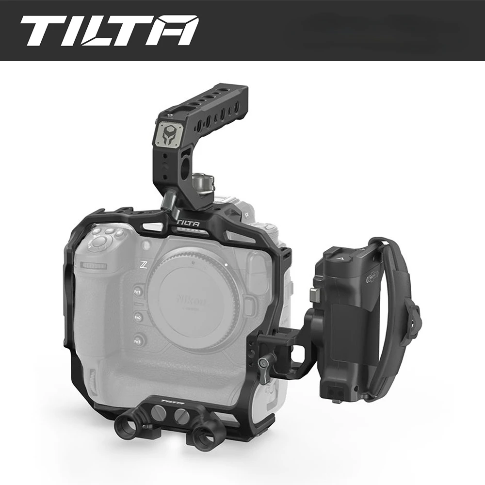 TILTA TA-T31-A-B Nikon Z9 Camera Cage Dslr Rig Kit for Nikon Z9 Camera Black Tiltaing cage Top handle