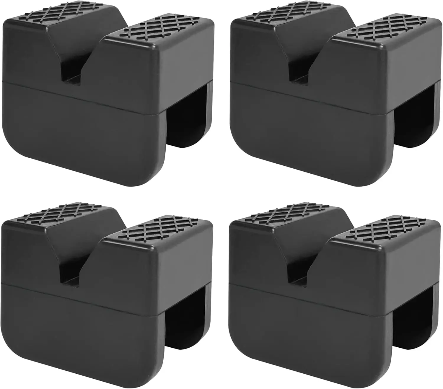 

Universal Jack Stand Pads 4 Pack Rubber Pinch Weld Protector for 2-3 Ton Cars