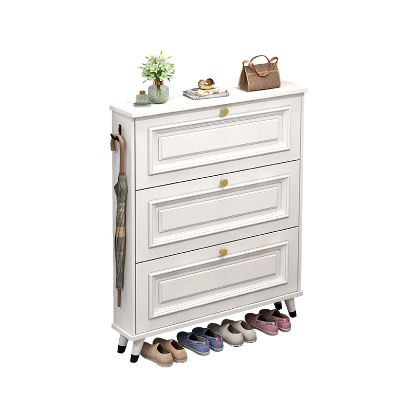 شقة صغيرة أمريكية رفيعة للغاية جديدة 2025 على باب المنزل، رف ضيق للتخزين في المدخل