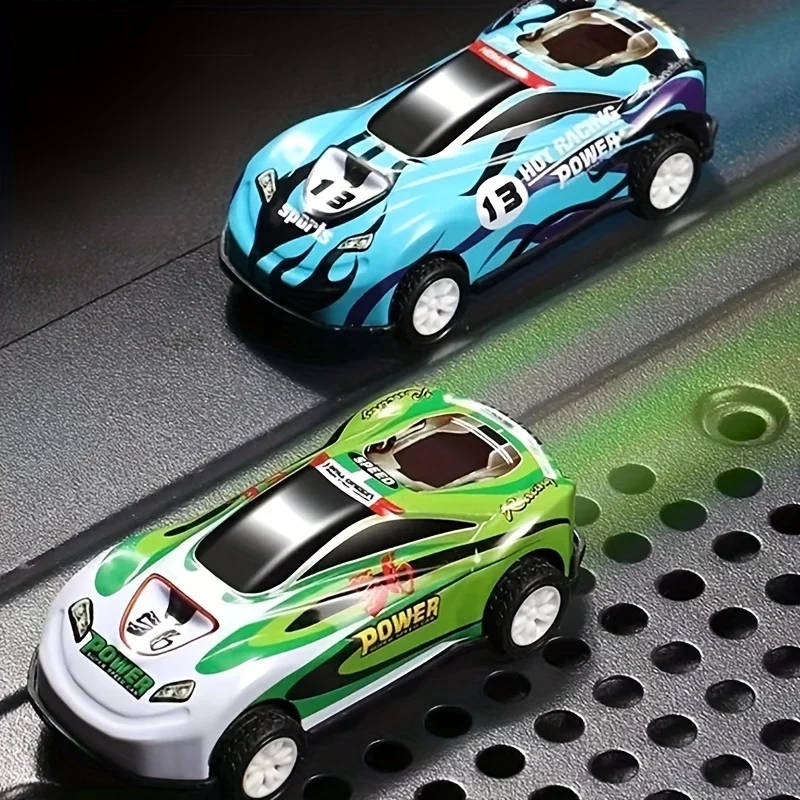 20 Toy Cars, Realistic Racing Cars, Model Toy Cars, Toy Car Set with Storage Box and Map, Children's Gifts, Surprise Birthday Gifts and Party Favors A Surprising Gift