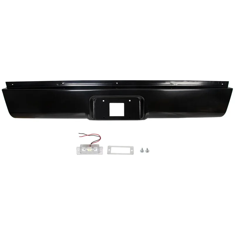 

Rear Bumper Roll Pan W/LED License for 1999-2006 Chevy Silverado C Sierra 1500
