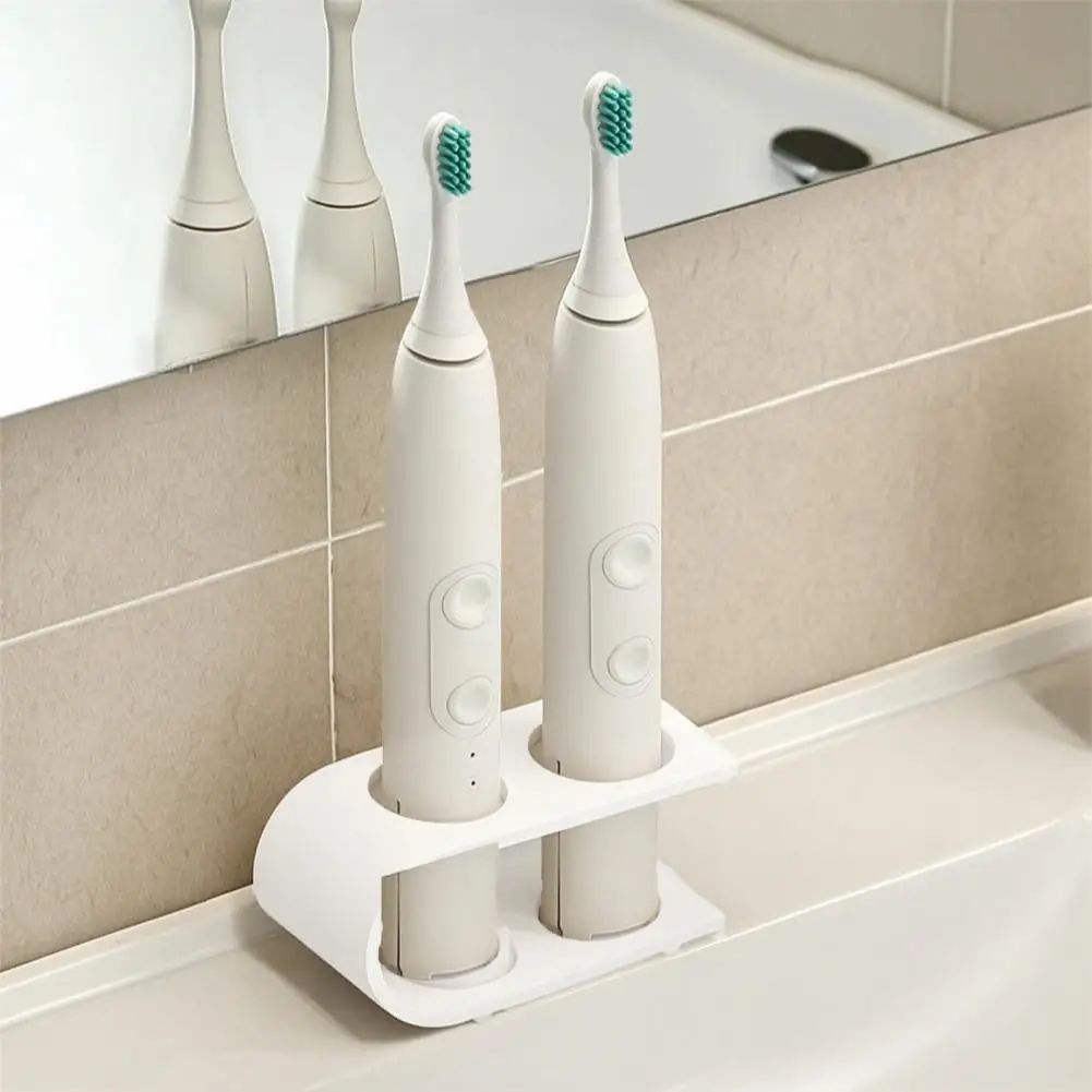 Storage Rack for Toothbrushes 3d Printed Toothbrush Storage Rack Electric Toothbrush Holder Stand Bathroom Organizer for Two