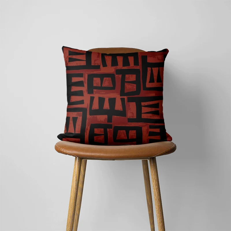 Bohemian Style Pillowcase Single-sided printing Pillow Case Car Chris Pillow Cover Sofa Chair Cushions 598