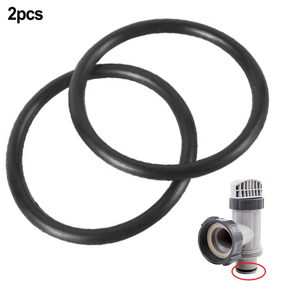 2pcs O Rings For Intex 10262 Replacement Part Hose O Rings Connections For Swimming Pool Step Rubber Washer Seal Ring