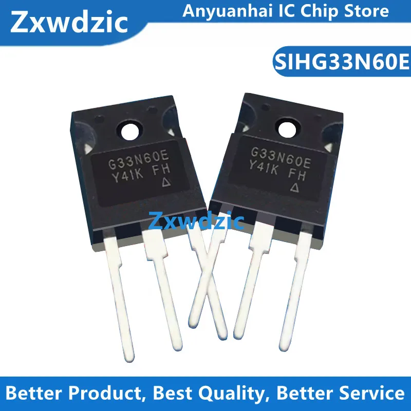 10pcs New Original P33N60E SIHP33N60E-GE3 SIHP33N60E TO-220 SIHG33N60E G33N60E TO247 33A600V MOS FET