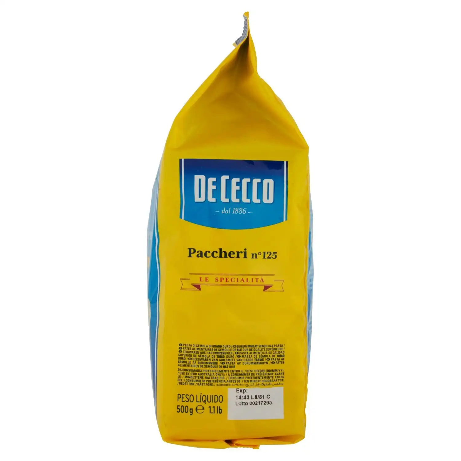 Obrázek 5: De cecco spec.