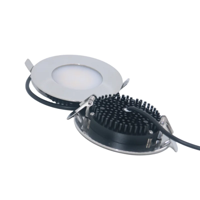 round interior teto led down light ip67 downlight impermeavel caravana rv iate barco cabine 3w 6w 1030vdc 01