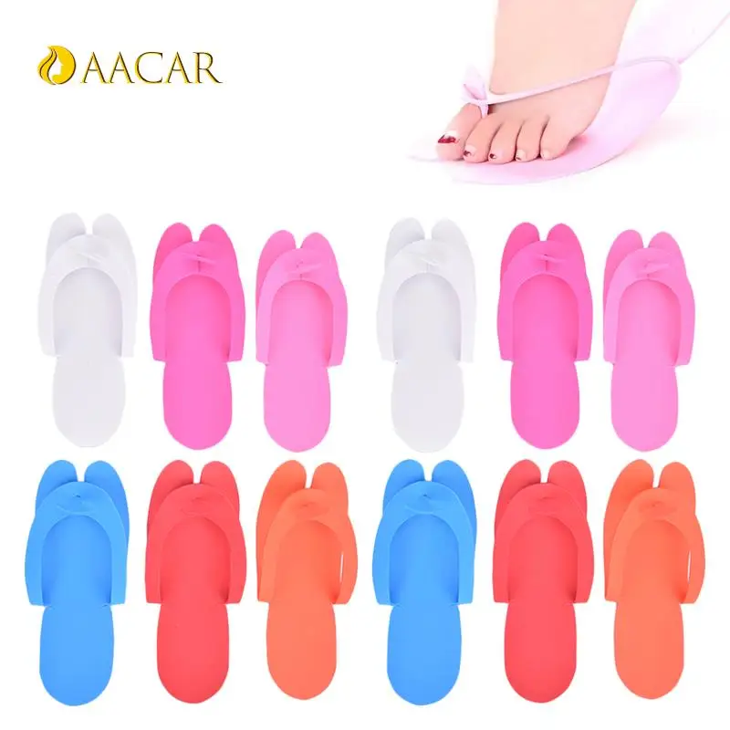 Foam Slippers Pedicure Slippper For Salon Spa Pedicure Flip Flop Slippers Disposable Slippers Spa Pedicure Sandals