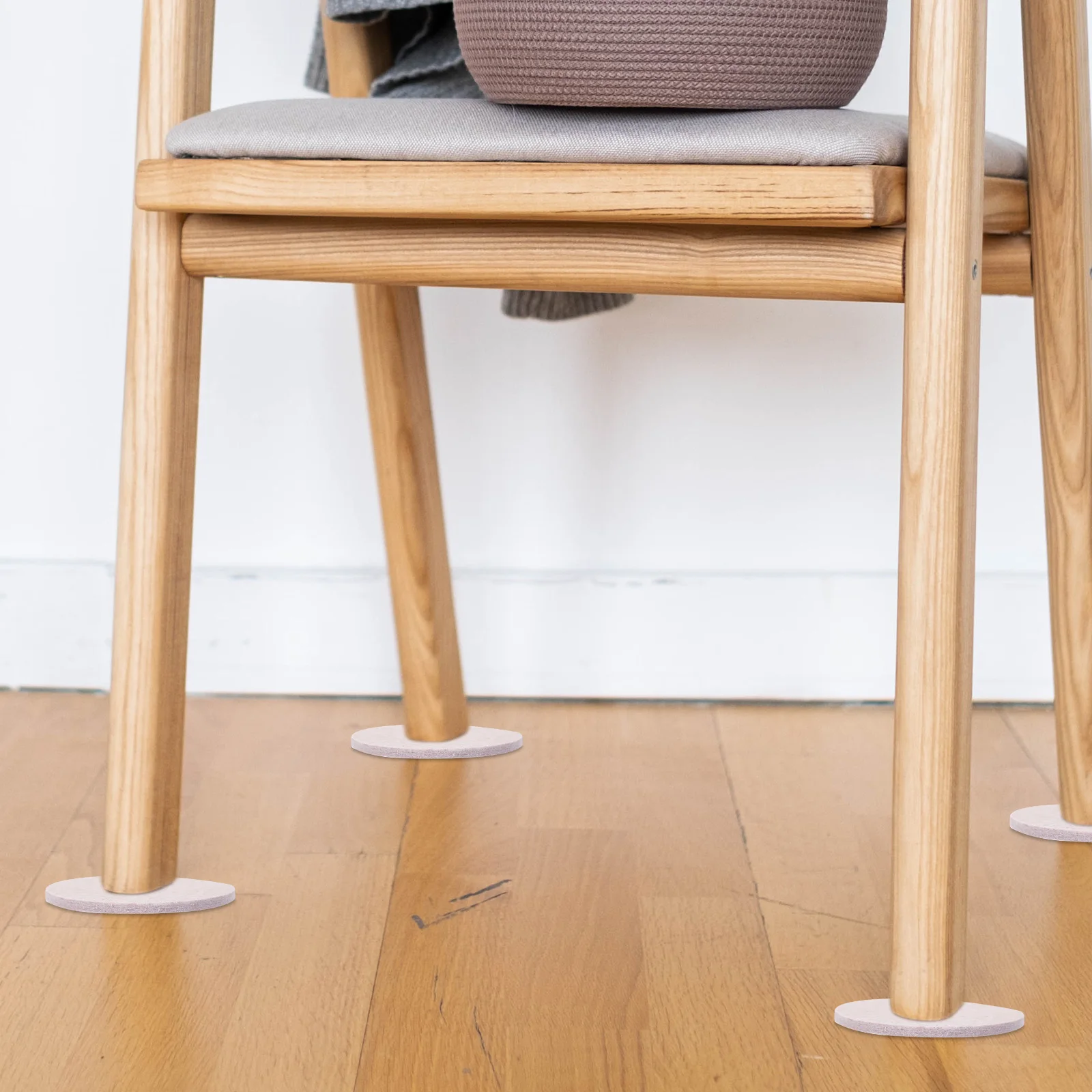 

10pcs Furniture Feet Pads Felt Thickened NonSkid WearResistant Protectors Tables Chairs Wood Floor Hardwood Adhesive