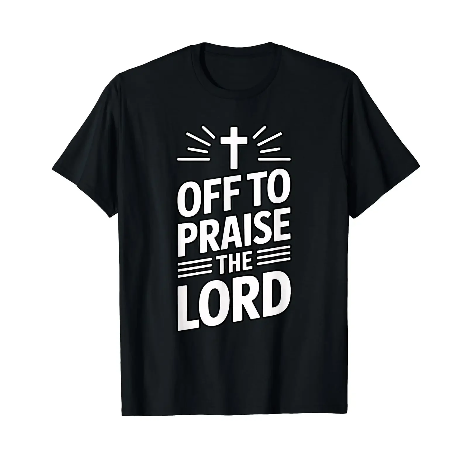 Off to Praise The Lord Affordable T Shirt vintage Washed homme designer clothes graphic Casual Soft Comfortable Stylish fashion