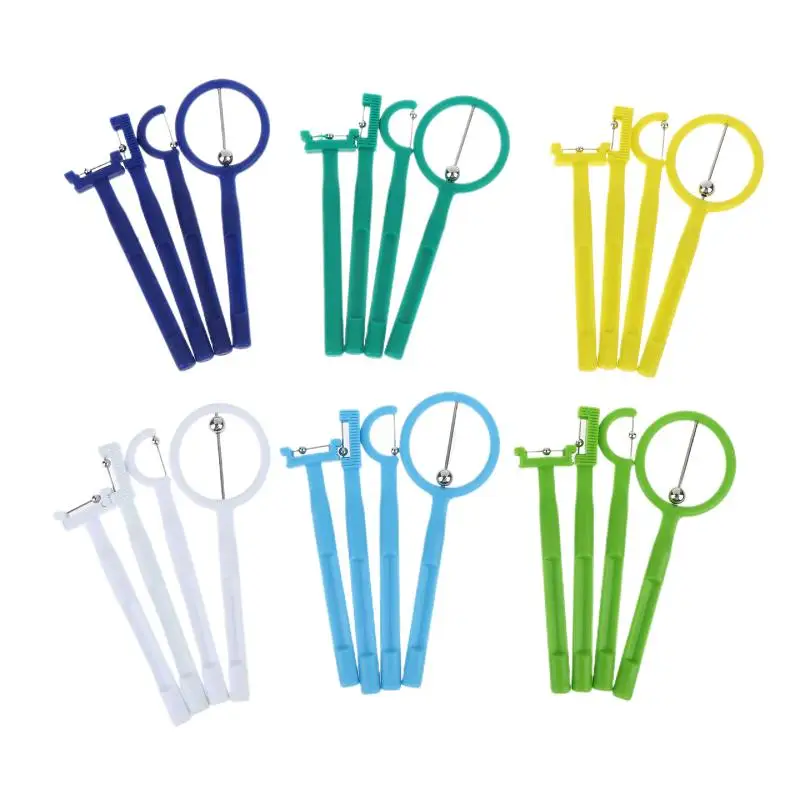 4pcs Oral Motor Therapy Tools - Tongue Tip Trainers for Kids Speech Delay, Autism Sensory Rehabilitation & Muscle Strengthening