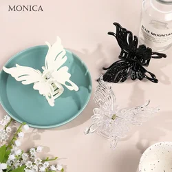 Butterfly Clip Large Size Hairpin Headwear Hairpin Crab Barrette Fashion Ornament Hair Accessories Заколка Зажим Hair Claws