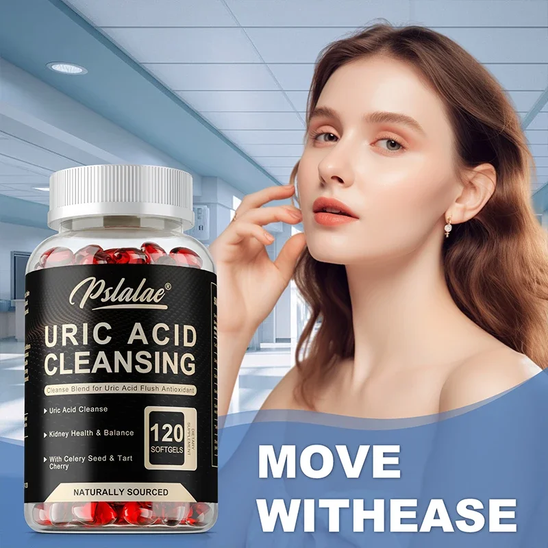 

Uric Acid Purification - Daily Kidney Cleanse Uric Acid Support, Joint Supplement, Improves Immunity - Herbal Dietary
