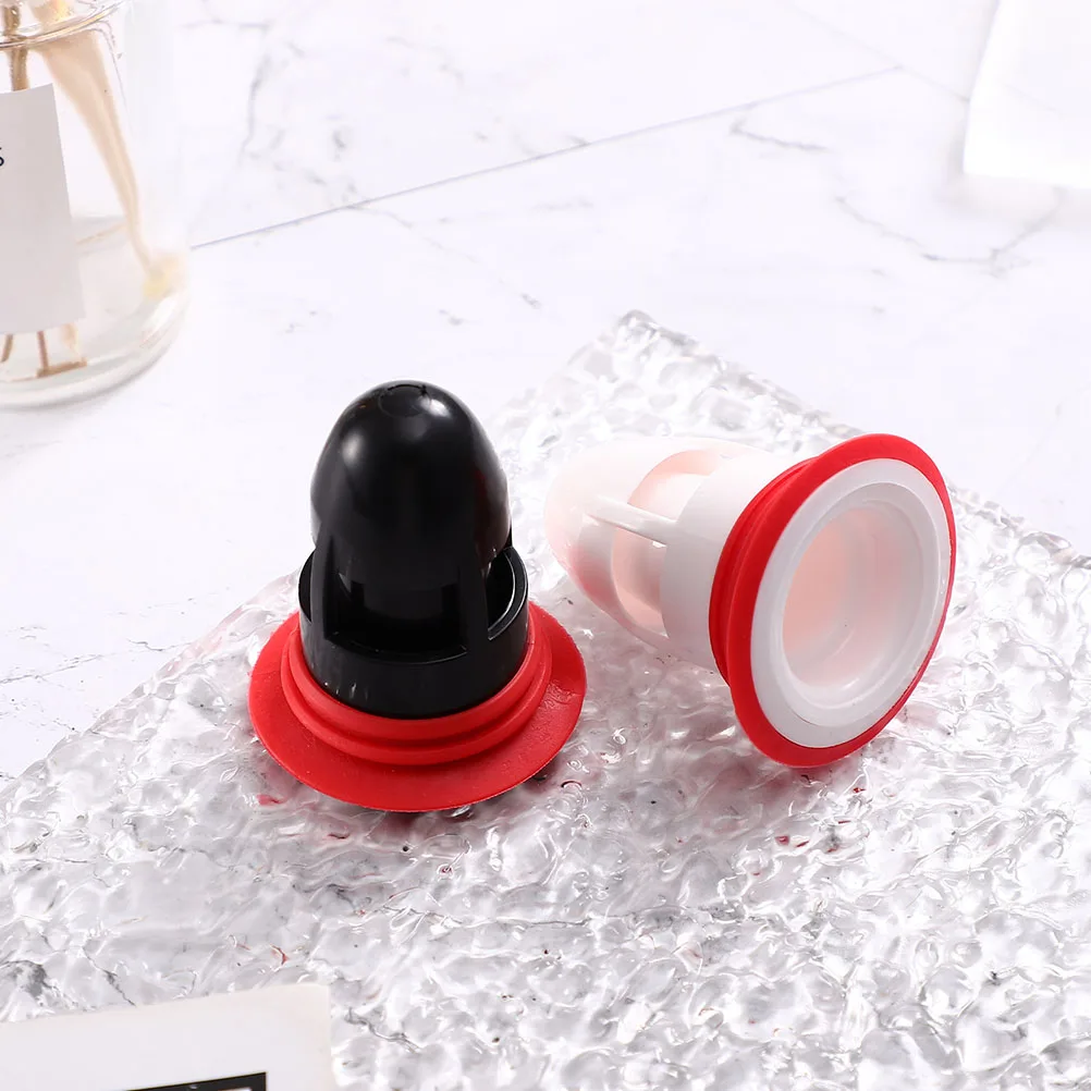

2pcs Odor-Resistant Drain Plug Wear-Resistant Floor Plug Household Toilet Accessory Shower Supply Fine Mesh Sewer Blockage