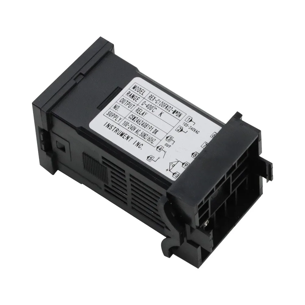 1pc AC 100-240V Digital PID Temperature Controller Thermostat REX-C100 Thermocouple For Home Use Simple Installation