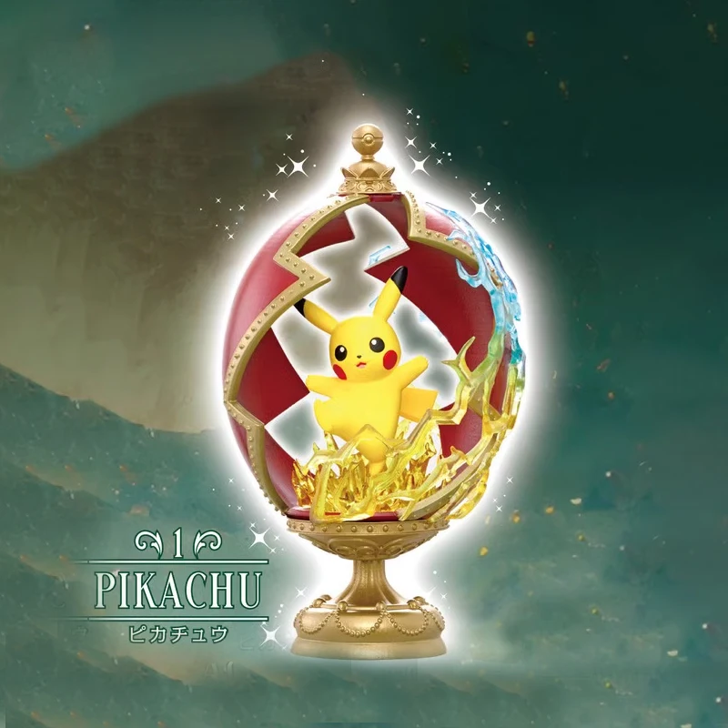 Ременный покемон, винтажная овальная серия, миниатюрный набор, уникальная продолговатая форма, милая фигурка, ретро-стиль, Коллекционная модель, подарок