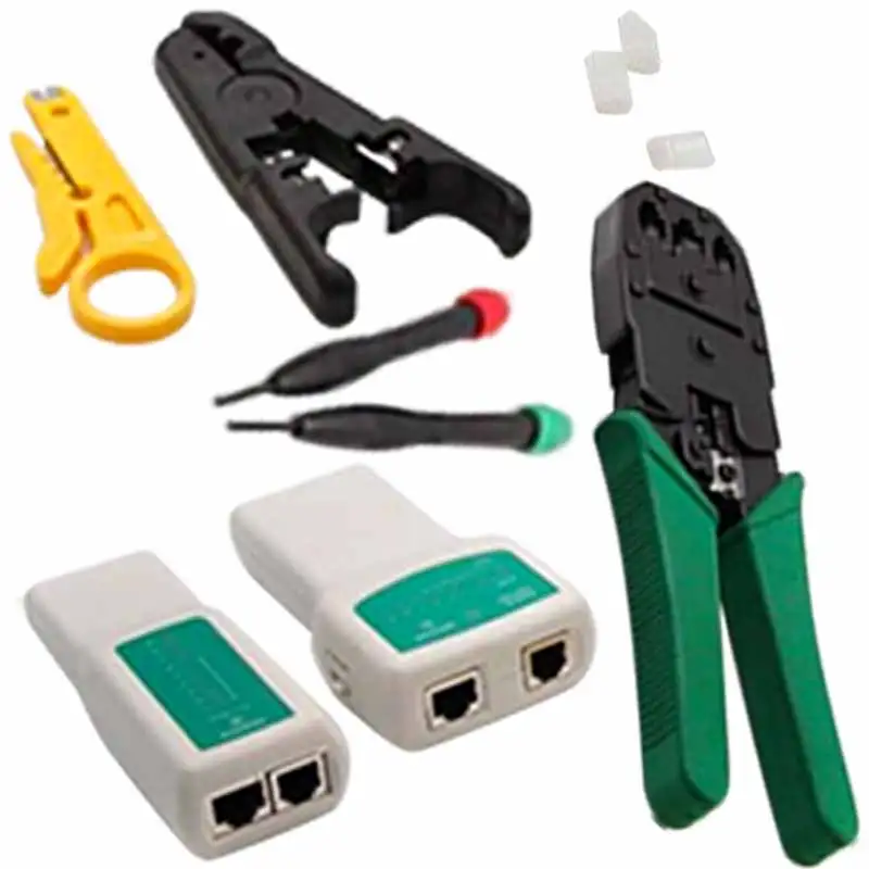 S-LINK SL-825W RJ-45 * RJ-11 * RJ-9 PCS SET PLIER CABLE TESTER AND SIYIRICI