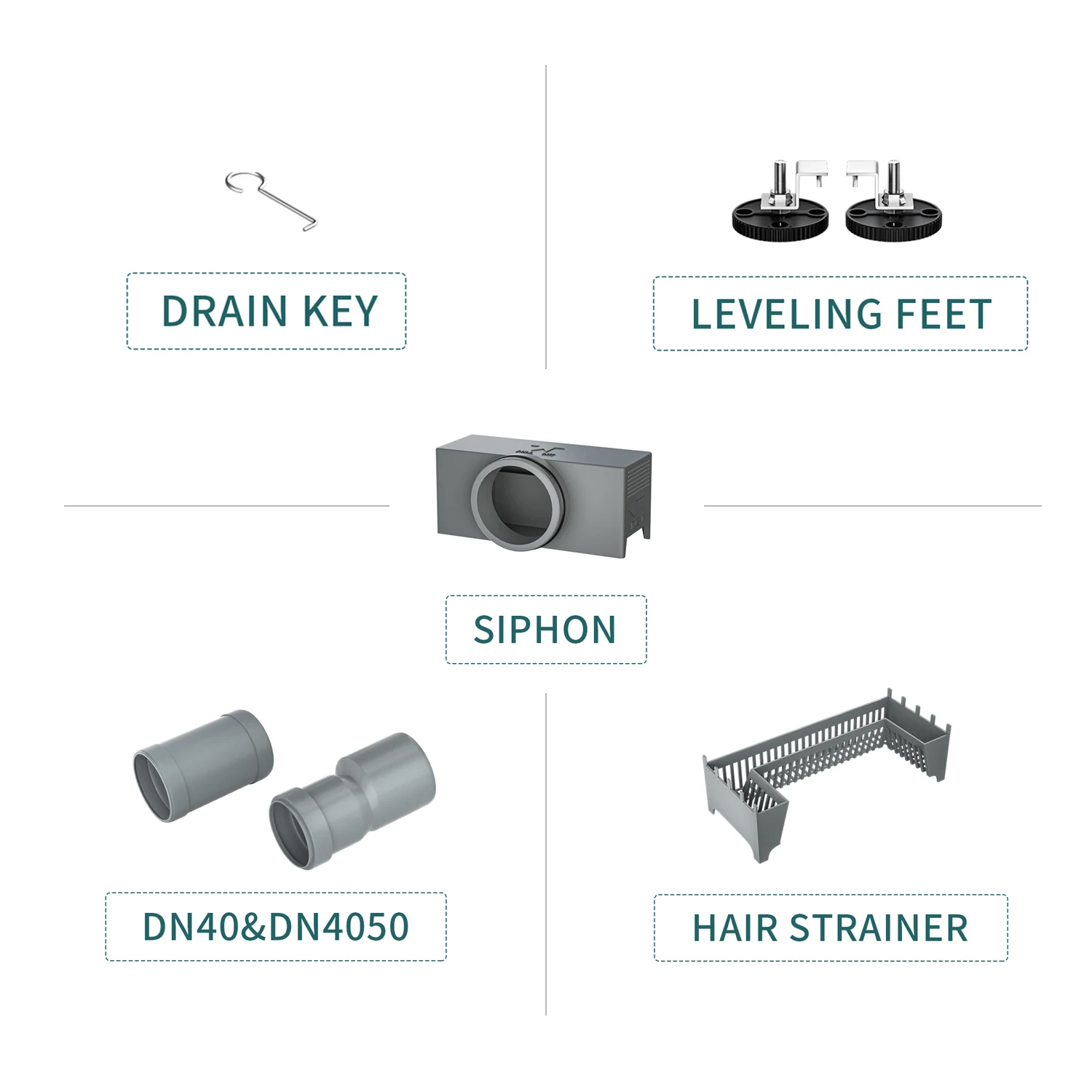 NEODRAIN مصارف دش خطية من الفولاذ المقاوم للصدأ متعددة الاستخدامات قابلة للتخصيص، إدراج تصريف أرضية مع خيارات الألوان والأناقة #6