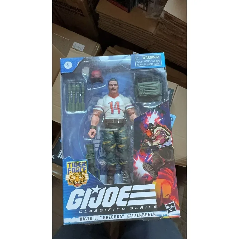 

Новые оригинальные фигурки Hasbro GIJOE DAVID L."BAZOOKA "KATZENBOGEN, коллекция игрушек
