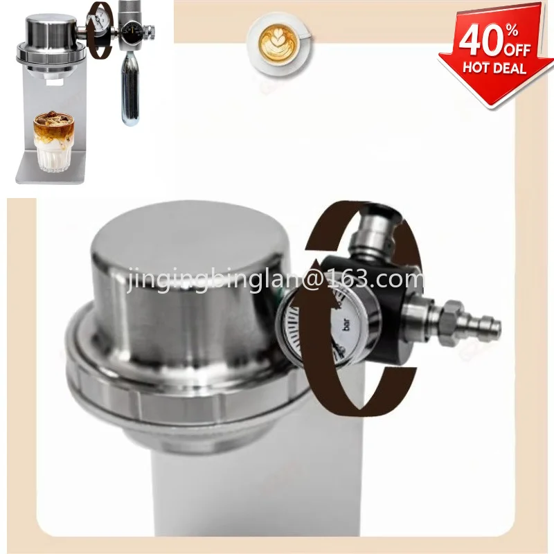 Manufacturer supplied pneumatic 304 stainless steel portable pressure extraction espresso semi-automatic coffee machine
