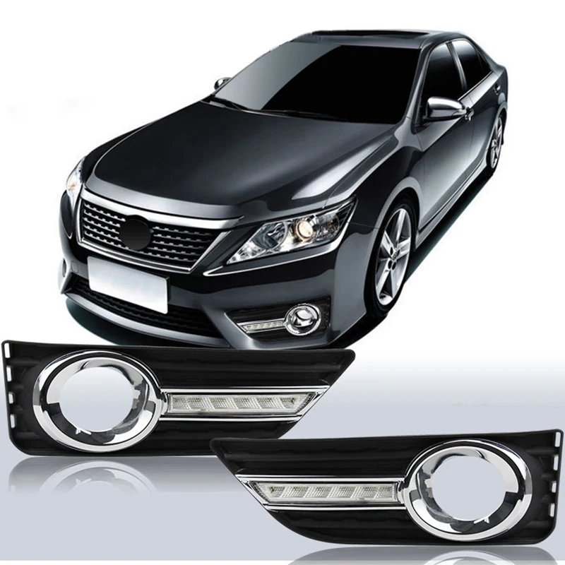 

LED Driving Light Daytime Running Light DRL for Toyota Camry 2011 2012 2013 2014 Car 12V Car Styling Fog Light 2 PCS