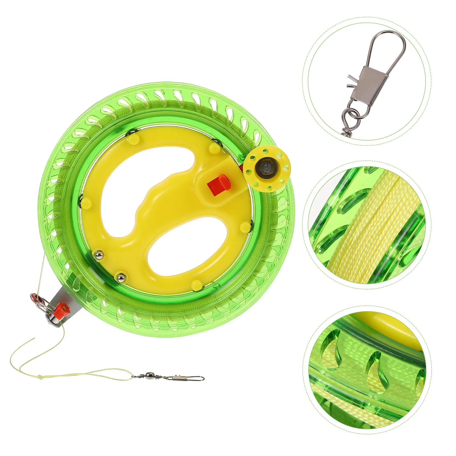 

Усовершенствованная катушка для заправки кайтов: легкая, компактная конструкция, идеально подходит для летающих прогулок в солнечные выходные, инструмент для активного отдыха, катушка для лески кайта.